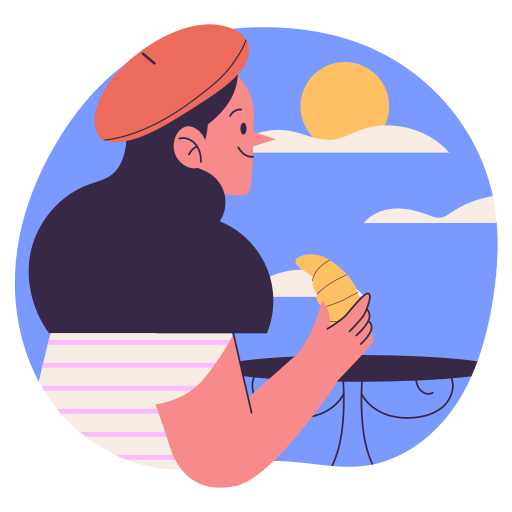 Illustration française examen civique